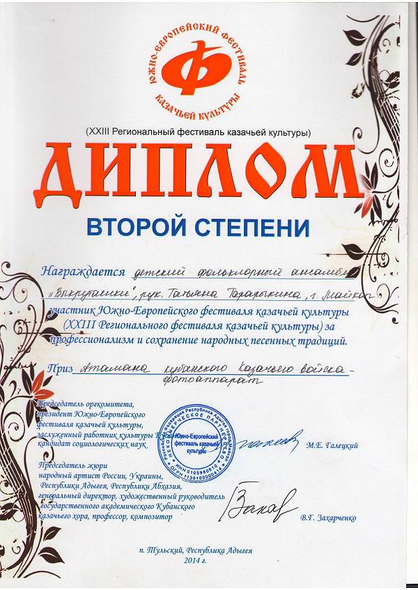 Наши достижения